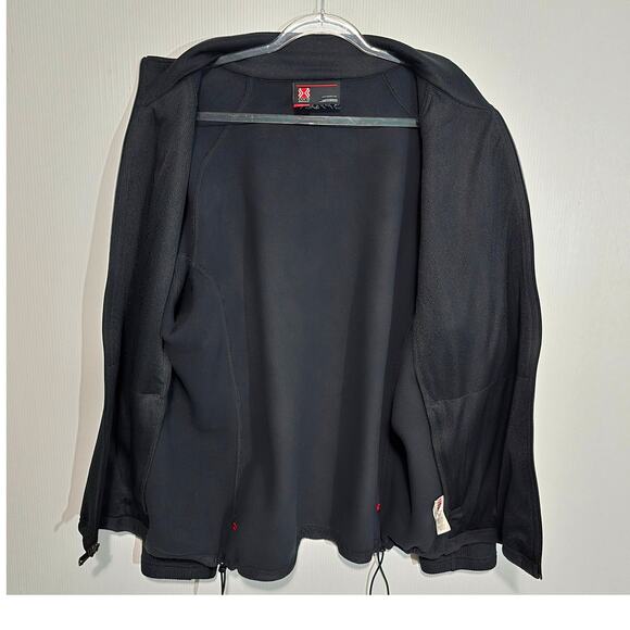 Spyder Men's Core Sweater Jacket Black Full Zip Drawstring Hem Size XXL - Picture 6 of 9
